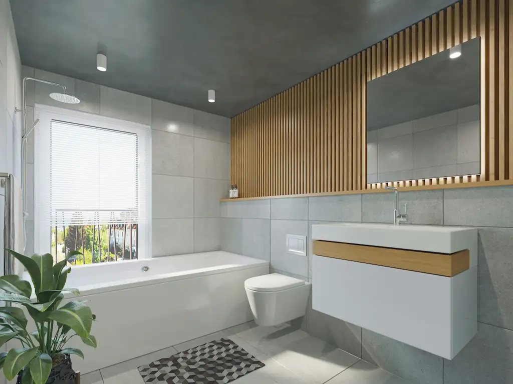 Salle de bain rénové